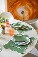 Load image into Gallery viewer, Khaki Wave Napkin (Set of 2)