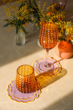 Load image into Gallery viewer, Lilac Scallop Cocktail Napkin (Set of 4)