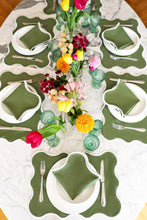 Load image into Gallery viewer, Khaki Wave Placemat + Napkin