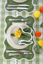 Load image into Gallery viewer, Khaki Wave Placemat + Napkin
