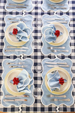 Load image into Gallery viewer, Baby Blue Wave Placemat + Napkin
