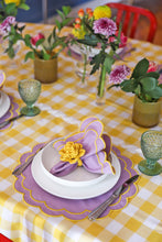 Load image into Gallery viewer, Lilac Scallop Placemat (Set of 2)