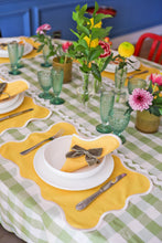 Load image into Gallery viewer, Yellow Wave Placemat (Set of 2)