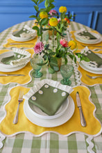 Load image into Gallery viewer, Yellow Wave Placemat (Set of 2)
