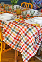 Load image into Gallery viewer, Colorful Gingham Tablecloth