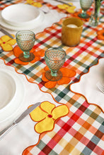 Load image into Gallery viewer, Colorful Gingham Tablecloth