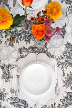 Load image into Gallery viewer, Silver Camellia Placemat + Coaster (Set of 4)