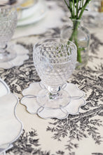 Load image into Gallery viewer, Silver Camellia Cocktail Napkin (Set of 4)