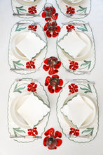 Load image into Gallery viewer, Curvy Black Placemat + Napkin