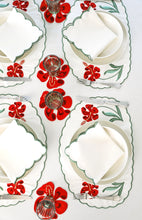 Load image into Gallery viewer, Curvy Black Placemat + Napkin