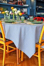 Load image into Gallery viewer, Ebony Toile Tablecloth