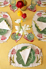 Load image into Gallery viewer, Curvy Black Placemat + Napkin