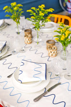 Load image into Gallery viewer, Green Wave Napkin (Set of 2)