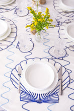 Load image into Gallery viewer, Gold Camellia Placemat + Coaster (Set of 4)