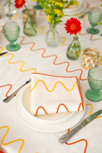 Load image into Gallery viewer, Green Wave Napkin (Set of 2)