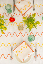 Load image into Gallery viewer, Green Wave Napkin (Set of 2)