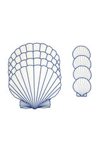 Load image into Gallery viewer, Gold Camellia Placemat + Coaster (Set of 4)