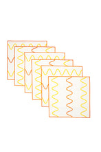 Load image into Gallery viewer, Green Wave Napkin (Set of 2)