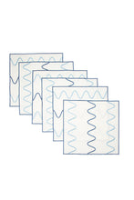 Load image into Gallery viewer, Green Wave Napkin (Set of 2)