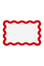 Görseli Galeri görüntüleyiciye yükleyin, Curvy Red Amerikan Servisi + Peçete