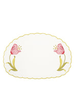 Load image into Gallery viewer, Curvy Black Placemat + Napkin