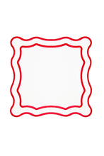 Görseli Galeri görüntüleyiciye yükleyin, Red Wave Amerikan Servisi + Peçete