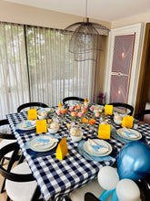 Görseli Galeri görüntüleyiciye yükleyin, Mavi Kurdele Peçete Halkası (4'lü)