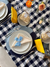 Görseli Galeri görüntüleyiciye yükleyin, Mavi Kurdele Peçete Halkası (4'lü)