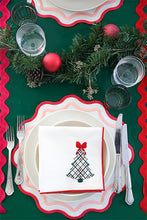 Load image into Gallery viewer, Pink Wave Round Placemat (Set of 2)