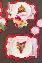 Görseli Galeri görüntüleyiciye yükleyin, Rose&Burgundy Wave 2’li Peçete