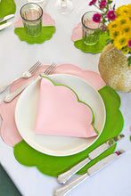 Load image into Gallery viewer, Rose Scallop Napkin (Set of 2)