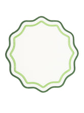 Load image into Gallery viewer, Green Wave Placemat (Set of 2)