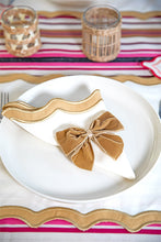 Görseli Galeri görüntüleyiciye yükleyin, Bej Kurdele Peçete Halkası (4'lü)