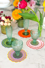 Load image into Gallery viewer, Lilac Scallop Cocktail Napkin (Set of 4)