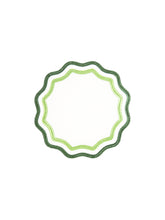 Load image into Gallery viewer, Green Wave Cocktail Napkin (Set of 4)