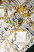 Load image into Gallery viewer, Curvy Black Placemat + Napkin