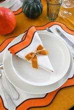 Load image into Gallery viewer, Mustard Mini Napkin Bows (Set of 4)