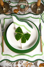 Load image into Gallery viewer, Green Napkin Bows (Set of 4)