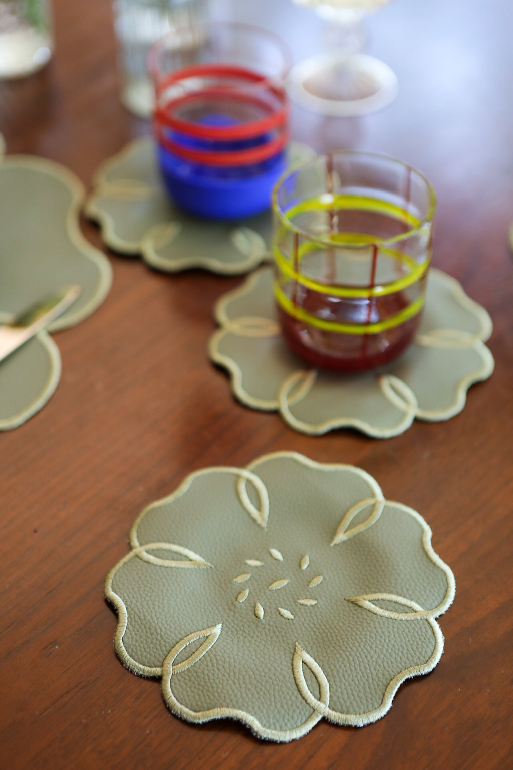 Camellia Cocktail Napkin (Set of 4)