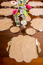 Camellia Placemat + Coaster (Set of 4)
