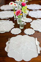 Leather Camellia 4'lü Set