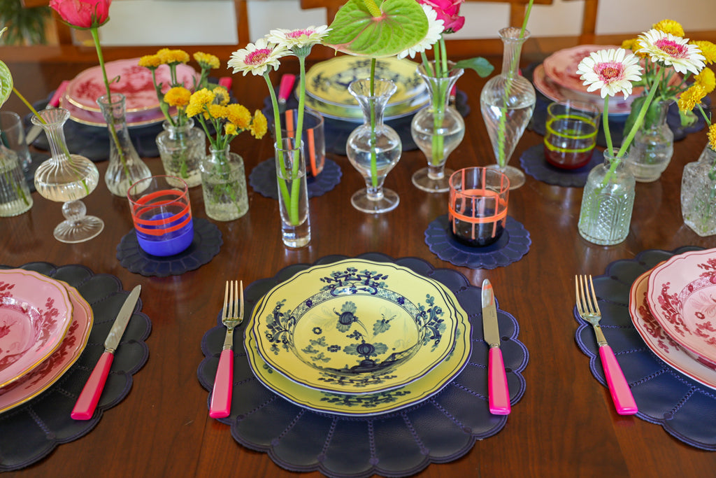Camellia Placemat + Coaster (Set of 4)