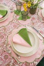 Load image into Gallery viewer, Rose Scallop Placemat (Set of 2)
