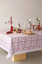 Load image into Gallery viewer, Purple Blossom Tablecloth
