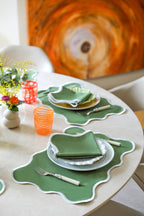 Khaki Wave Napkin (Set of 2)