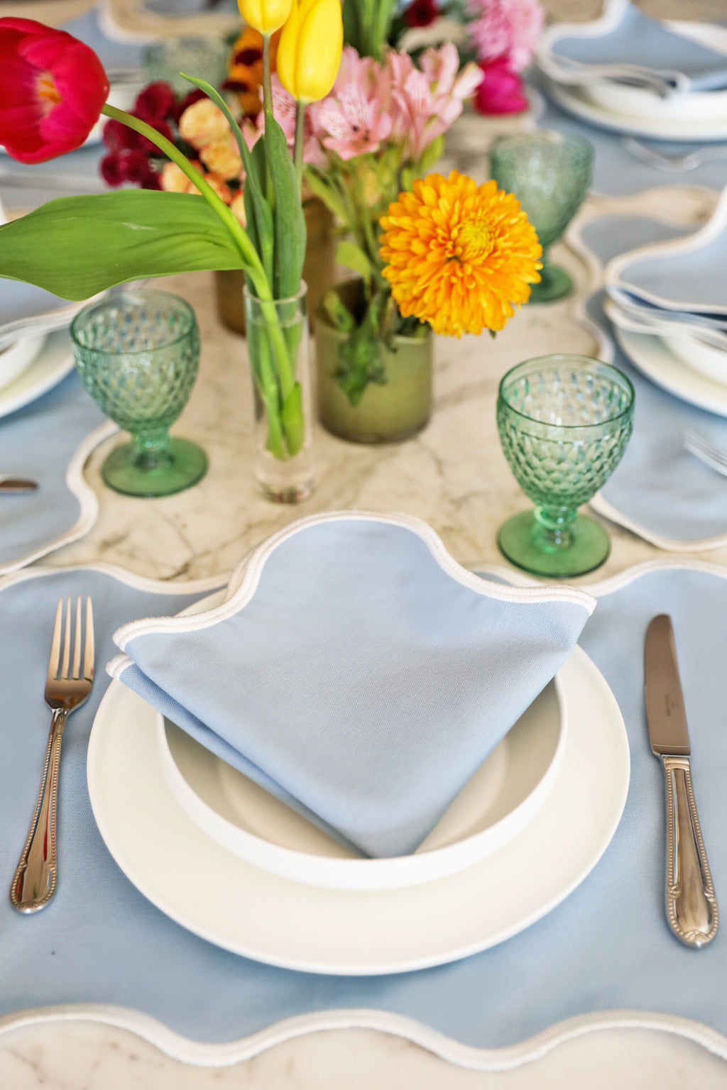 Baby Blue Wave 2'li Peçete