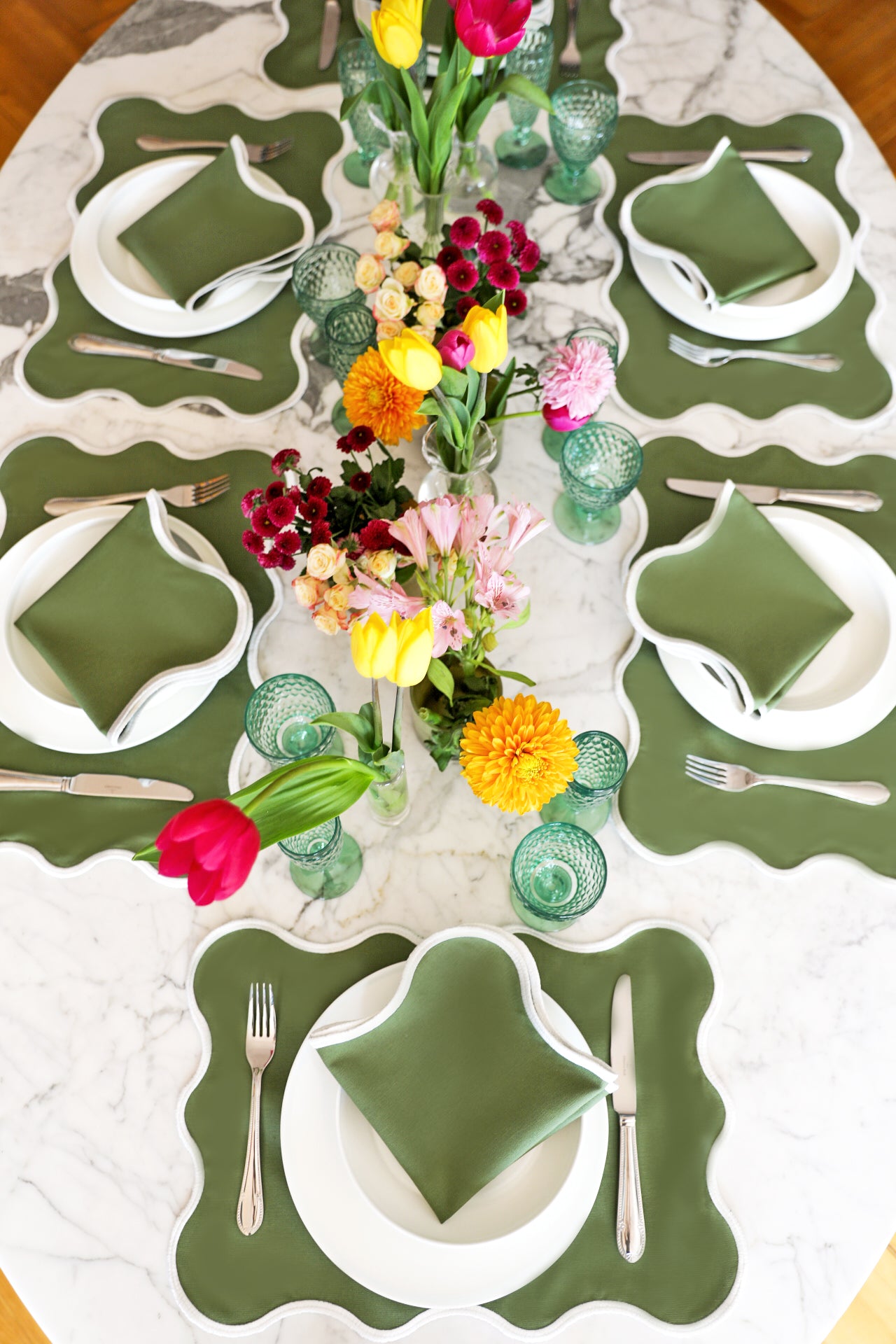 Khaki Wave Placemat (Set of 2)