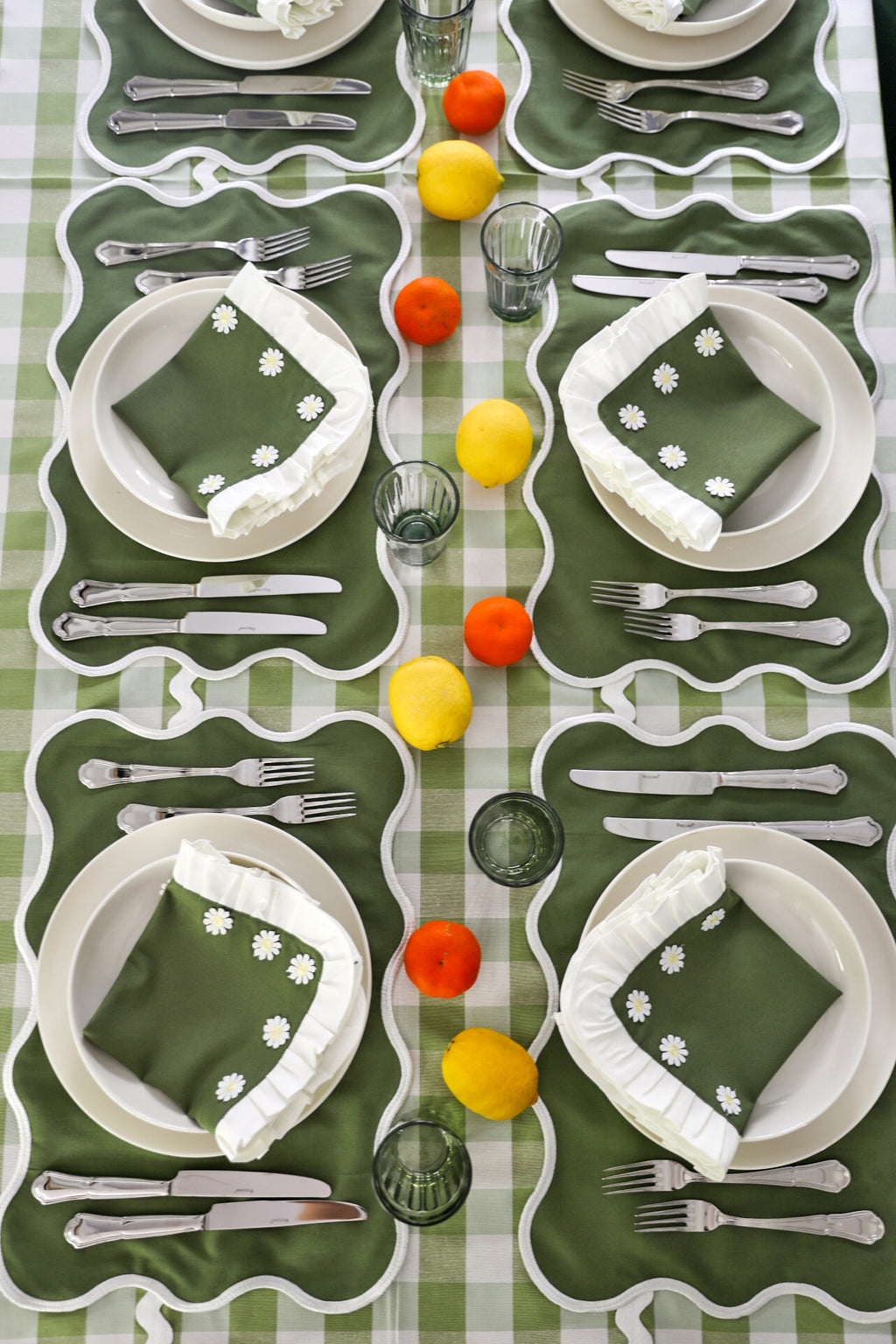 Khaki Wave Placemat (Set of 2)