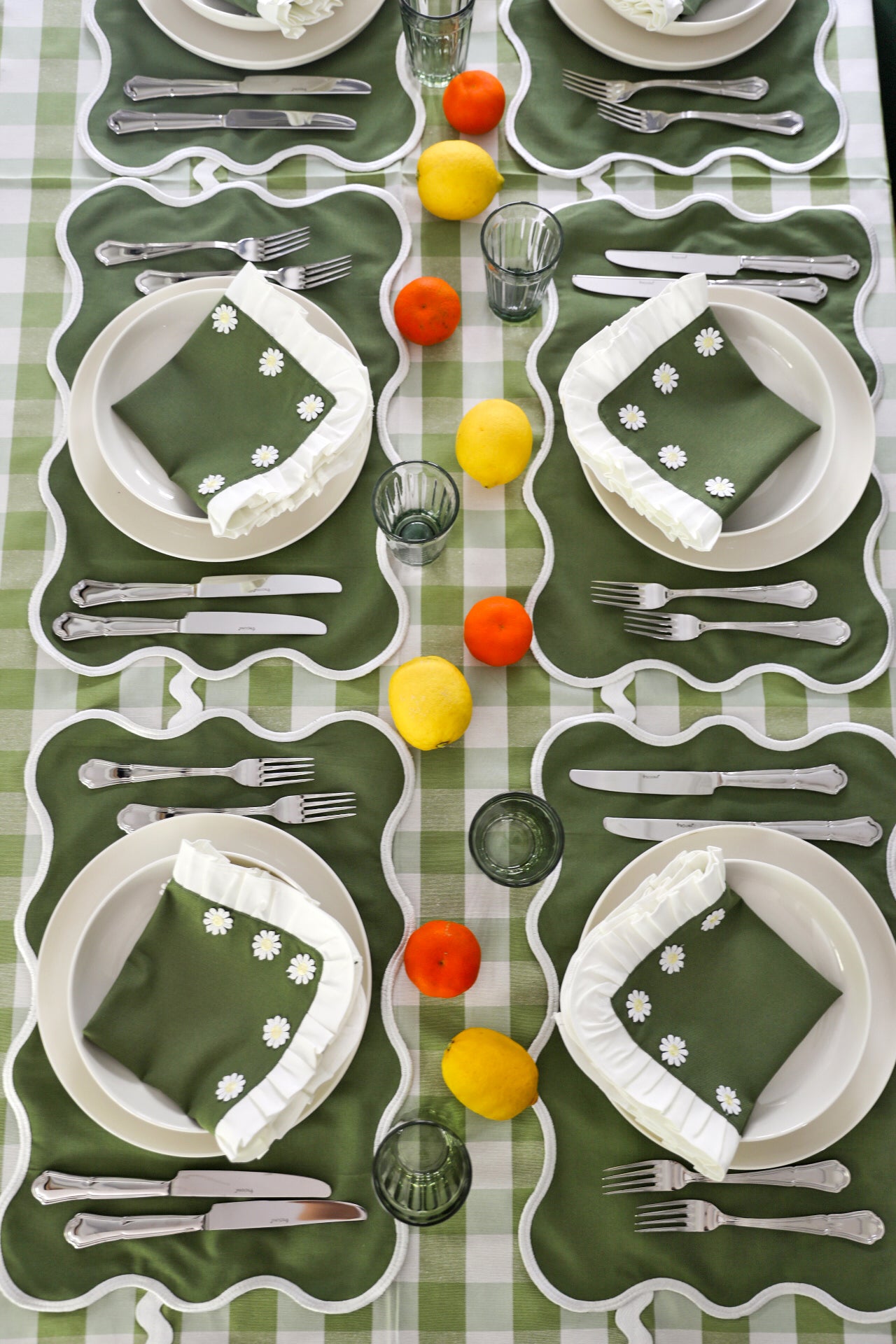 Khaki Wave Placemat (Set of 2)