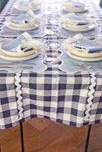 Load image into Gallery viewer, Bluefish Gingham Tablecloth
